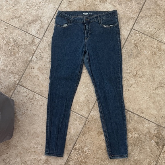 Old Navy Denim - Old Navy Women's Dark Blue Skinny Jeans / E3